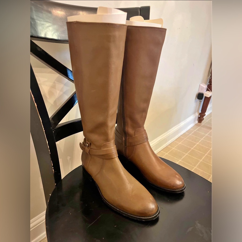 FRYE Boots: Melissa belted tall (BRAND NEW)